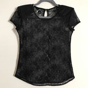 Zara Basic Lace Blouse; Worn Once